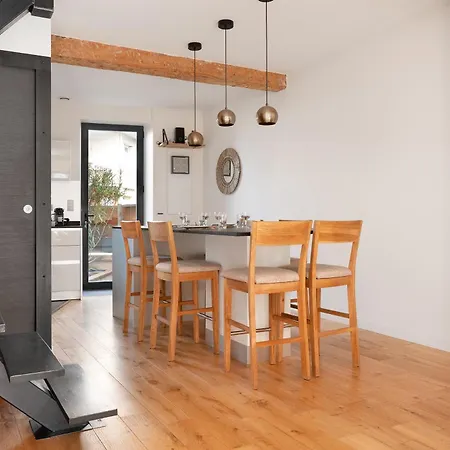 בית נופש Beautiful House Avec Ac Climatisation - Terrasse Privee - Cote Pave Centre-ville טולוז