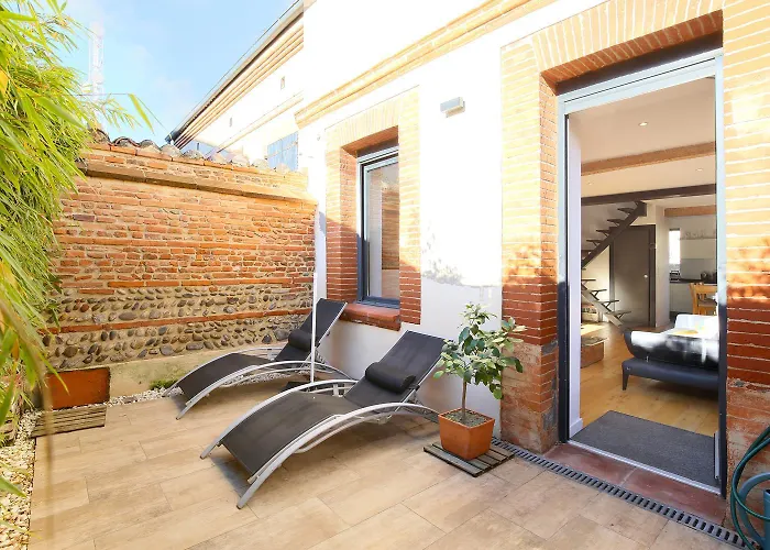 Maison 90m2 Avec Terrasse - Cote Pave, Centre-ville トゥールーズ