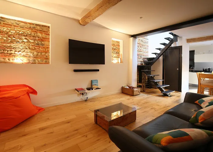 別荘 Maison 90m2 Avec Terrasse - Cote Pave, Centre-ville *